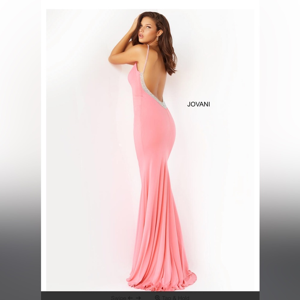 JOVANI

Jovani Fitted Open Embellished Back Gown- Red
